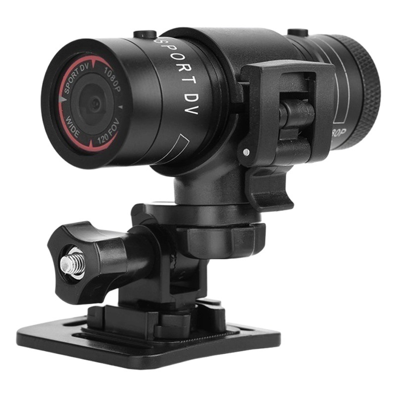 F9/1080p hd防水スポーツdv広角自転車ヘルメットカメラ乗用カメラ航空写真