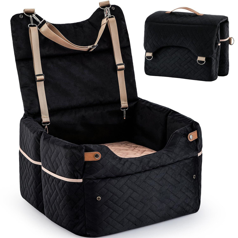 Amazon Cross-Border Dog Car Seat Cushion, Portable, Easy to Clean, Washable, Detachable, Foldable, and Storageable Pet Bed Amazon Cross-Border Dog Car Seat Cushion, Portable, Easy to Clean, Washable, Detachable, Foldable, and Storageable Pet Bed