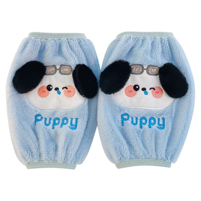 2025 nuevas mangas de relleno bonitas chaqueta de estudiante cubierta protectora mangas de limpieza cubierta protectora de puño para niñas