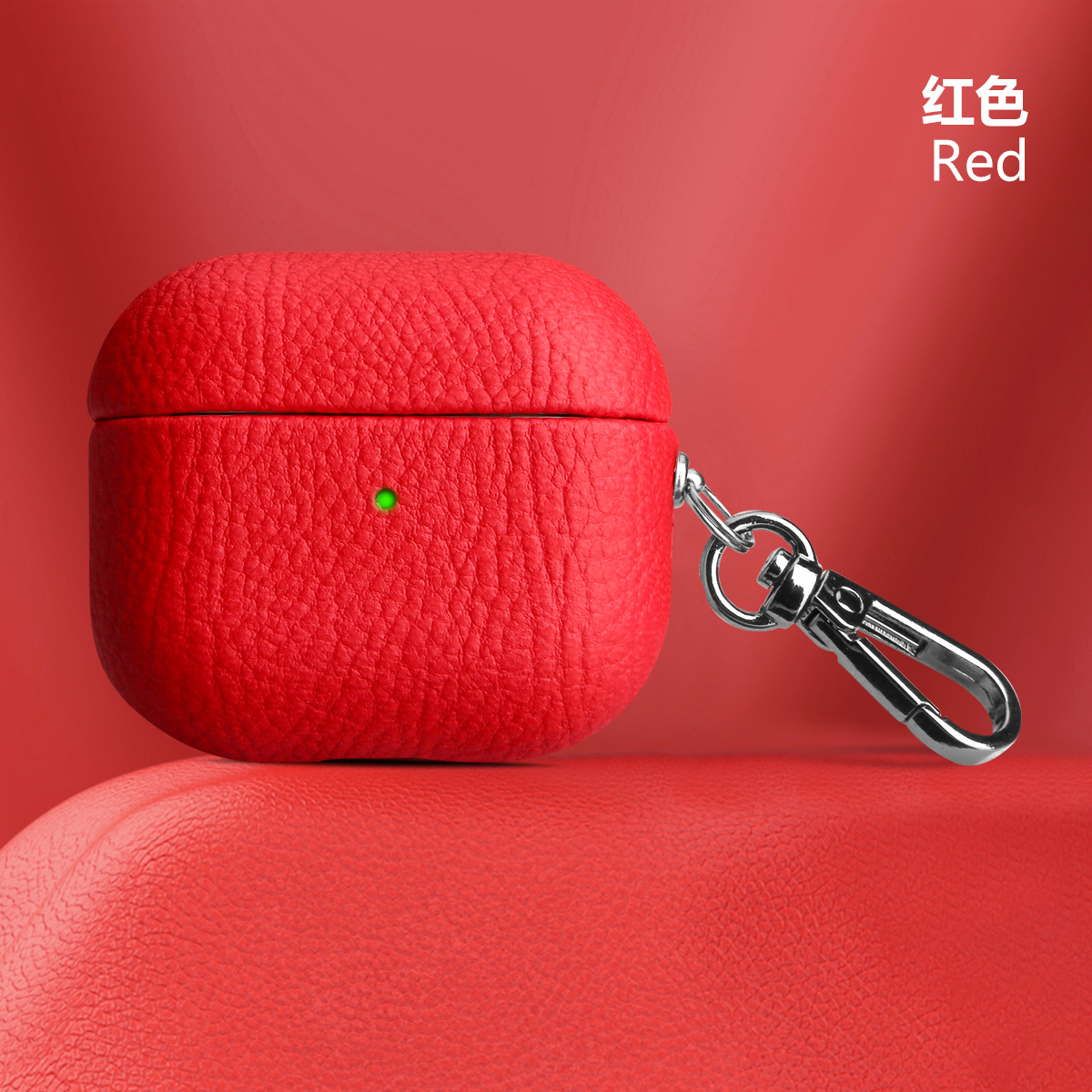 Adecuado para Apple airpods2 funda protectora segunda generación tercera generación PRO funda de cuero para auriculares Bluetooth estilo de tapa de moda