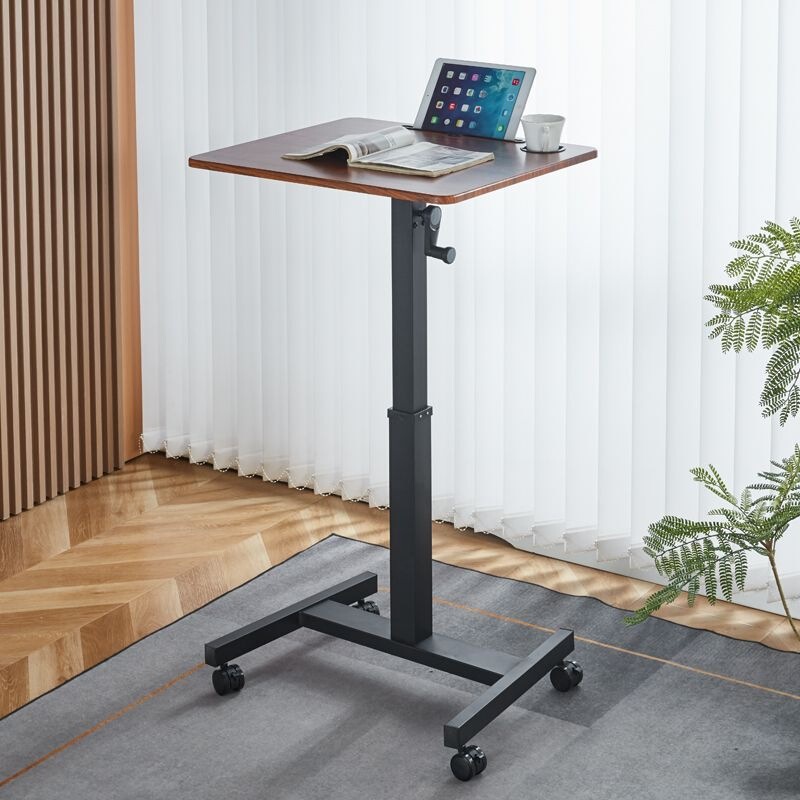 Electric Adjustable Desk with Height-Adjustable Legs, Work Table, Office Desk, Portable Simple Adjustable Desk