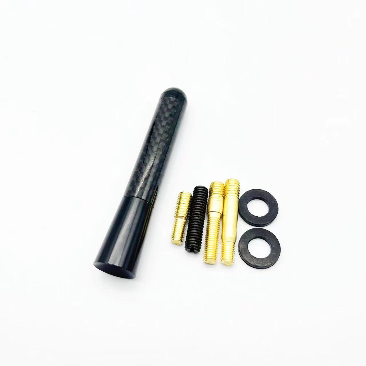 Qìchē Car antenna / short antenna / signal carbon fiber antenna (vehicle antenna) - black