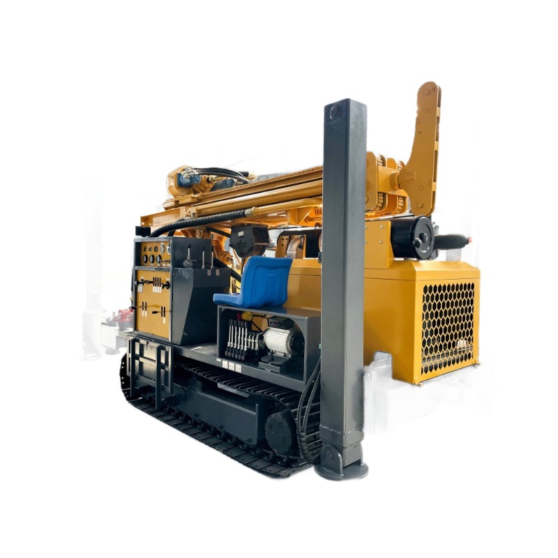 FY300A máquina de perforación de pozo de agua totalmente hidráulica máquina de perforación de pozo de agua neumática tipo pista totalmente hidráulica