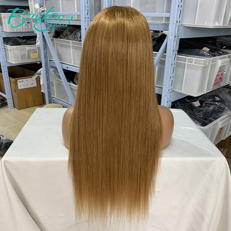 Tehtaan 13 * 4 pitsipäähine, väri #30, aidosta hiuksesta valmistetut peruukit_voghion.com