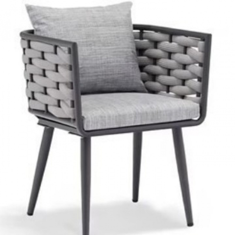 Mesa y silla de aluminio al aire libre Mesa y silla de balcón silla de patio comedor al aire libre hotel de cabina silla de bar muebles al aire libre