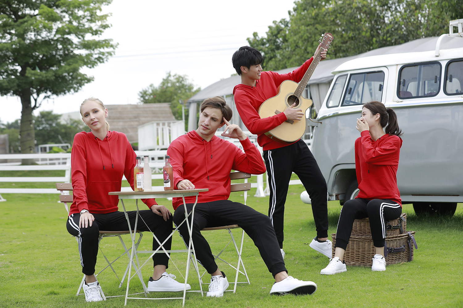 连帽卫衣定制重磅宽松