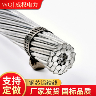 Production of Steel Core Aluminum Stranded Wire Photovoltaic Project Aluminum Clad Steel Core Aluminum Stranded Wire Jl/G1A-500/35