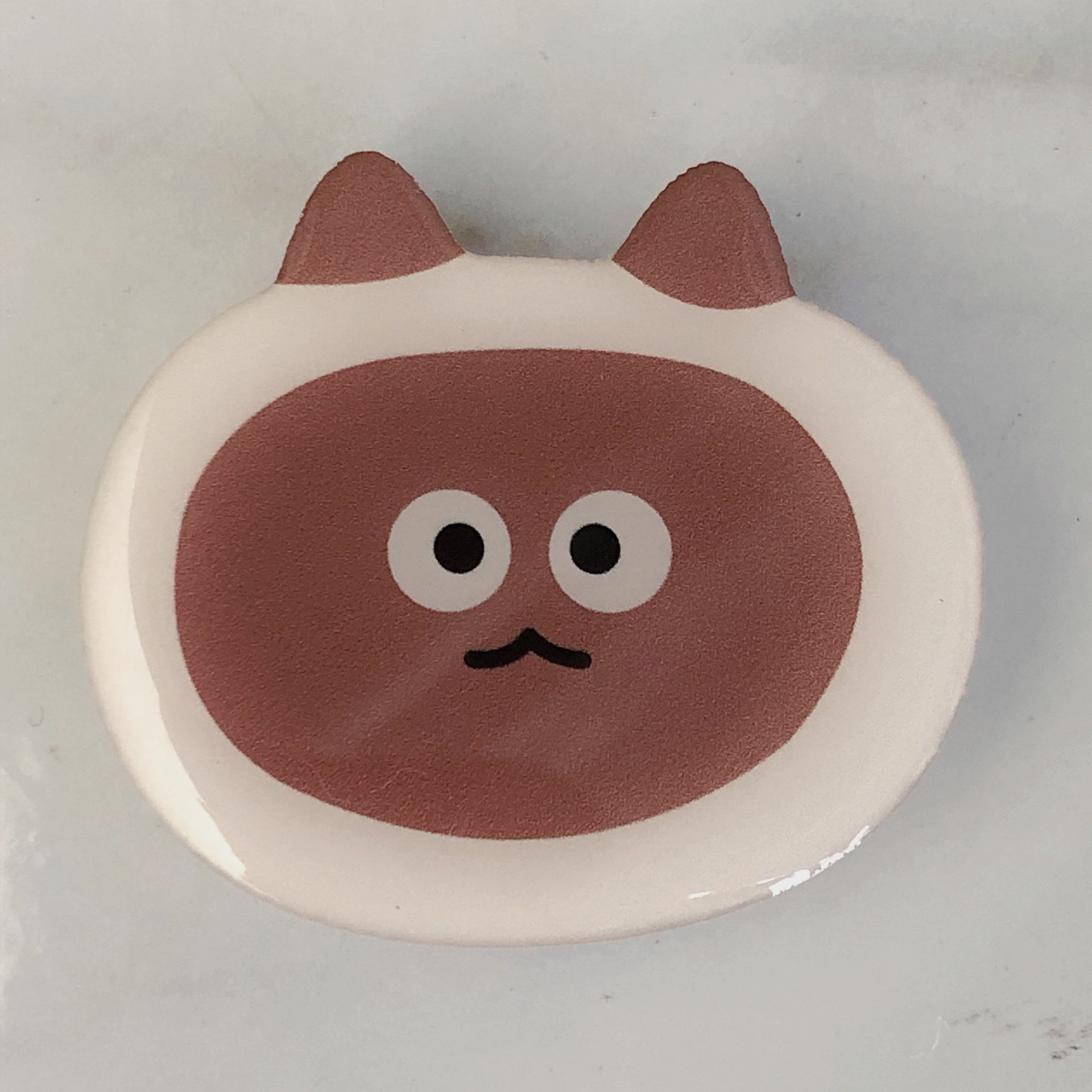 INS estilo lindo gato retráctil plegable de dibujos animados teléfono móvil plegable soporte epoxi acrílico airbag soporte