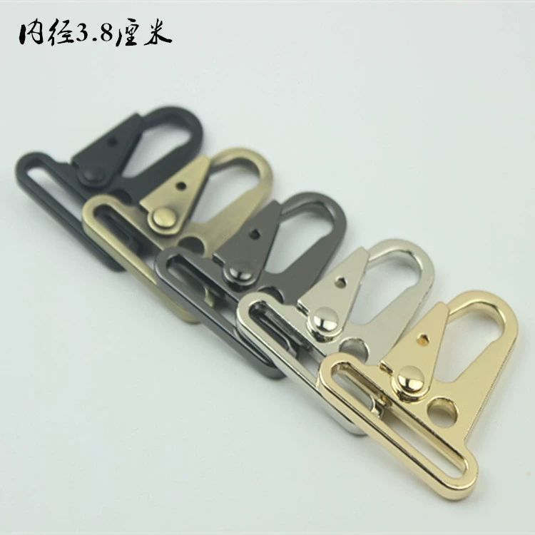 Сумки, Багаж, Кожаные Аппаратные Аксессуары Рюкзак Пряжка Ножа Электрофорез Черный Металлический Крюк Пряжка Орел Пряжка 38 мм