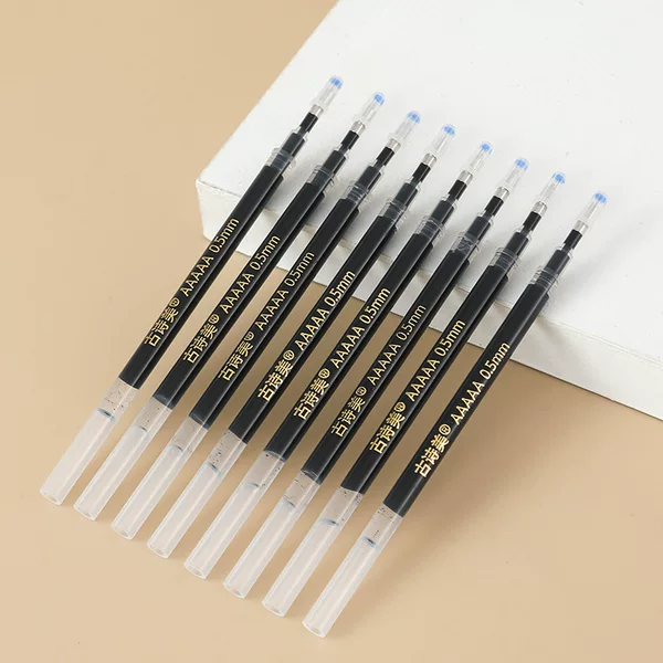 Ancient poetry beauty large capacity Big Mac refill 0.5,0.7,1.0 pen head neutral refill business refill pen