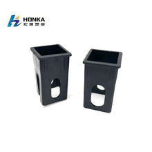 健身器材配件 38X38转30X30 方中空套 衬套 滑套隔离套  塑料配件