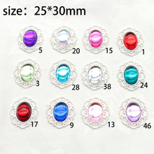 25*30MM�E�A�κϽ�͸��ˮ���b���Ո����DIY��c���ƽ���b�