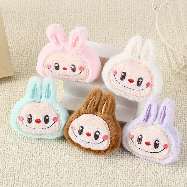 Internet Popular Bubble Mate Plush Doll Accessories Cute Rab Cloth Doll Brooch Bag DIY Decorative Accessories