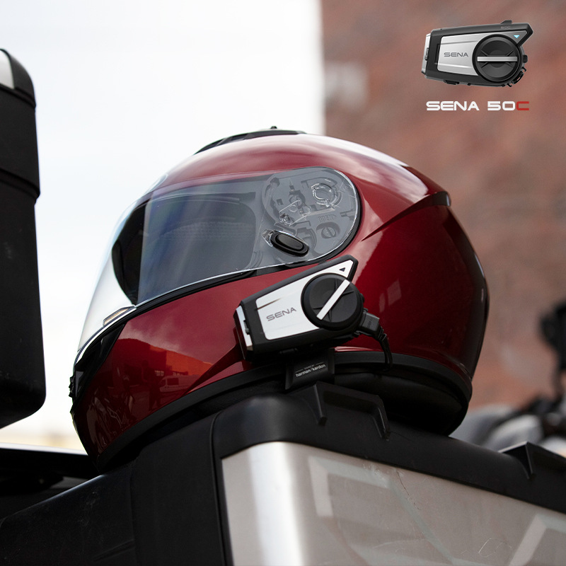 SENA hamancaton 50C casco auriculares Bluetooth grabadora de conducción todo-en-uno casco completo incorporado montar