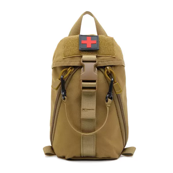 New Arrival Field Quick Release Tactical Medical Bag Sports Outdoor Camouflage Tools Medical Supplies Storage Bag Delivery Stamp