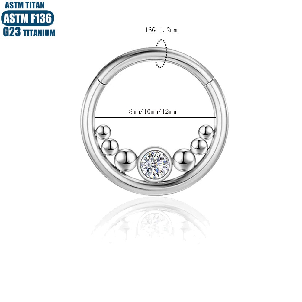 Labret stud lip piercing jewelry styling detail
