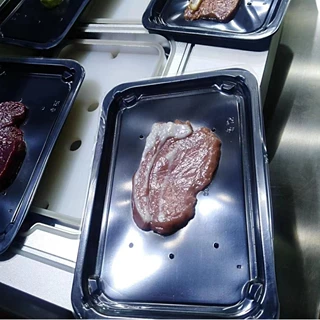 厂家供应超市海产生鲜食品贴片包装膜 食品贴体膜包装薄膜批发