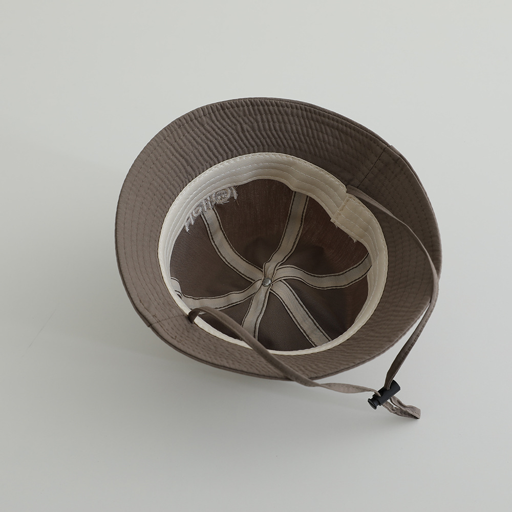 Sombrero de bebé primavera y otoño delgado sombrero de pescador protector solar bebé sombrero de verano respirable sombrero de sol para niños sombrero de sol coreano