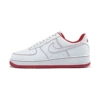 Air Force No. 1 white and red stitching