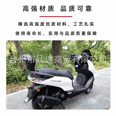 Modified Aluminum Alloy Rear Armrest and Aluminum: Motorcycle tail