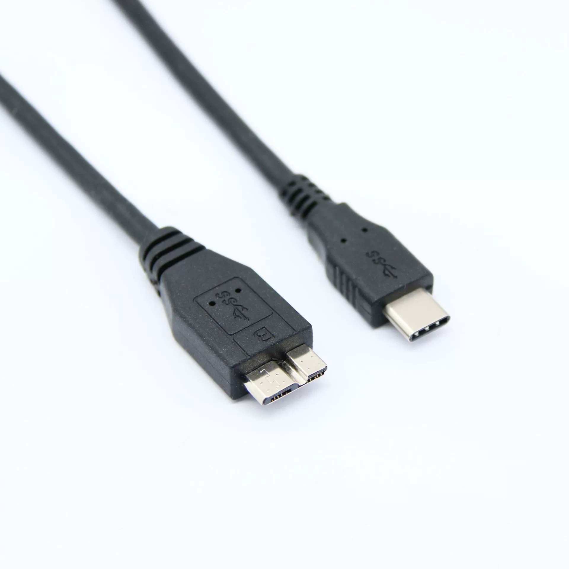 Кабель Type C к Micro USB для мобильного жесткого диска, подходит для компьютерного OTG, кабель на Type-C