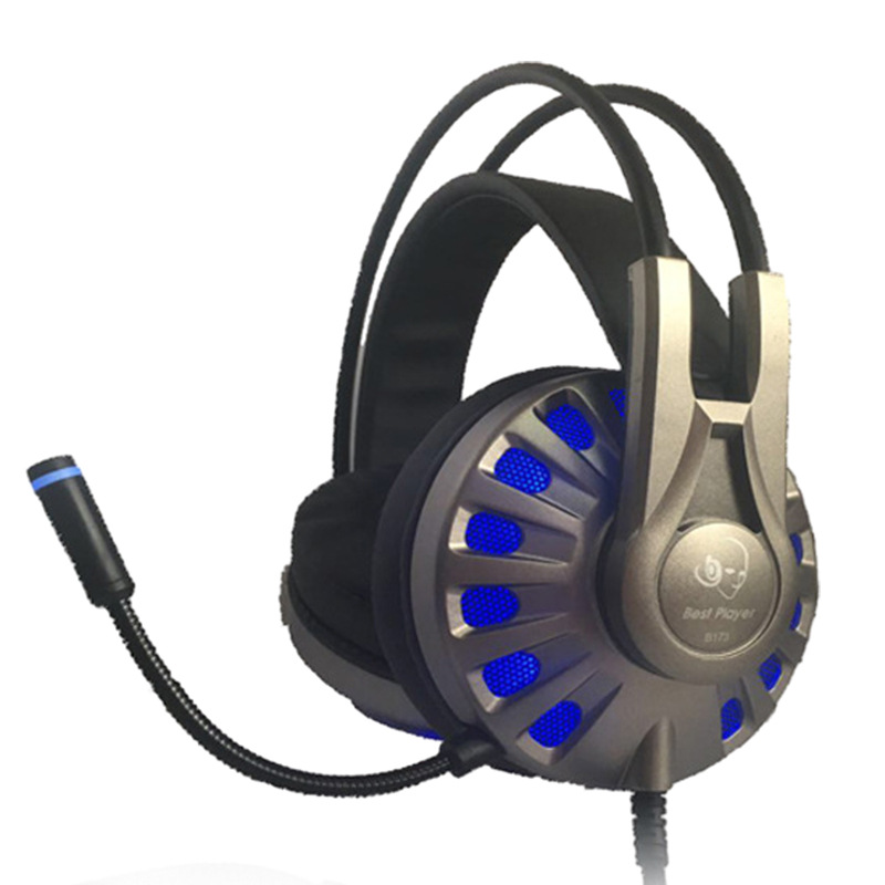 Fábrica en stock B173 auriculares tecnología fresca sentido Auriculares auriculares con micrófono anti-violencia auriculares controlados por cable