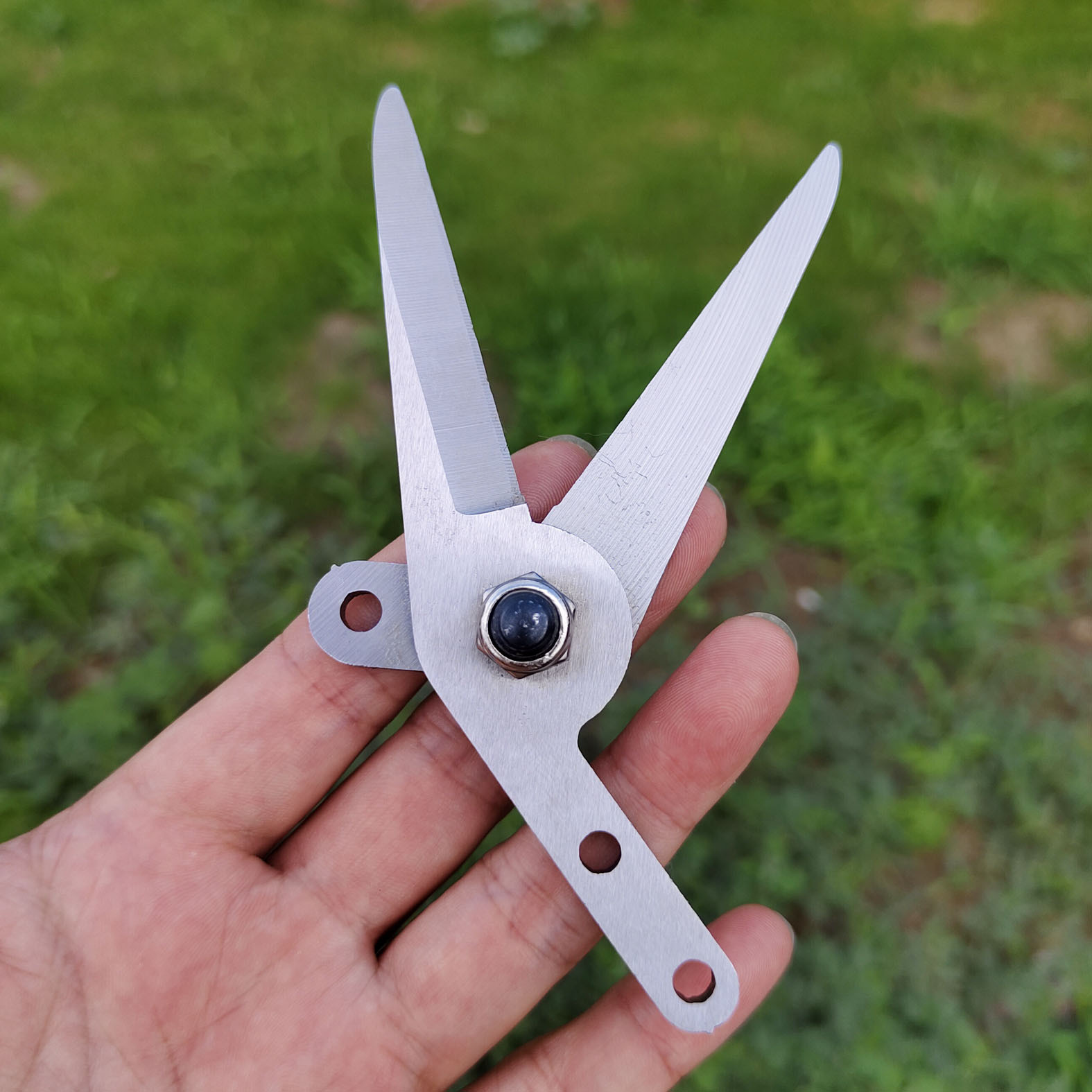 易速高枝稀果剪刀片单独刀片配件锰钢刀片高枝剪整组上下刀片特惠