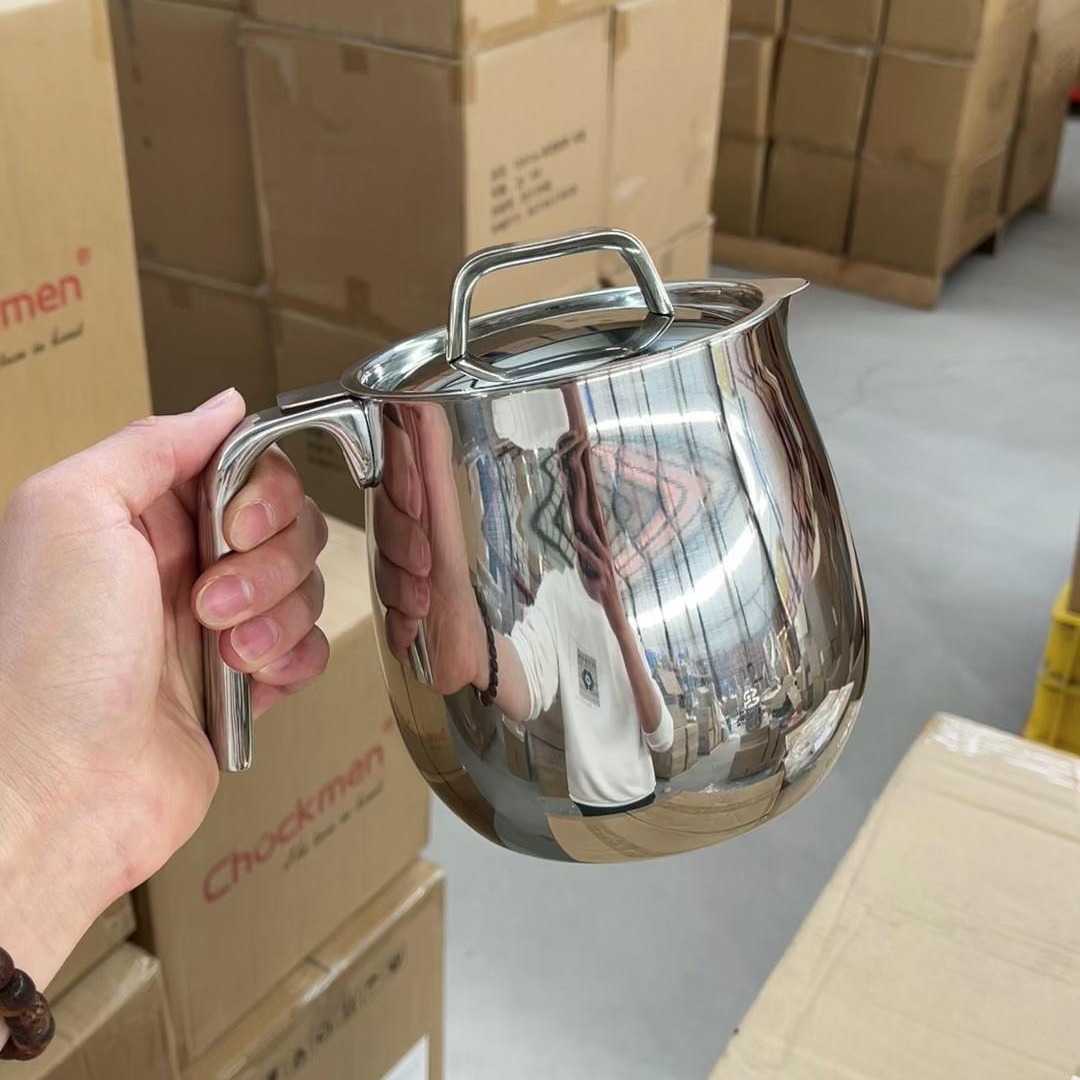 Chockmen Zhuo Deming 18 / 10 filtro de acero inoxidable tanque de aceite doméstico de cocina multipropósito filtro de leche de soja