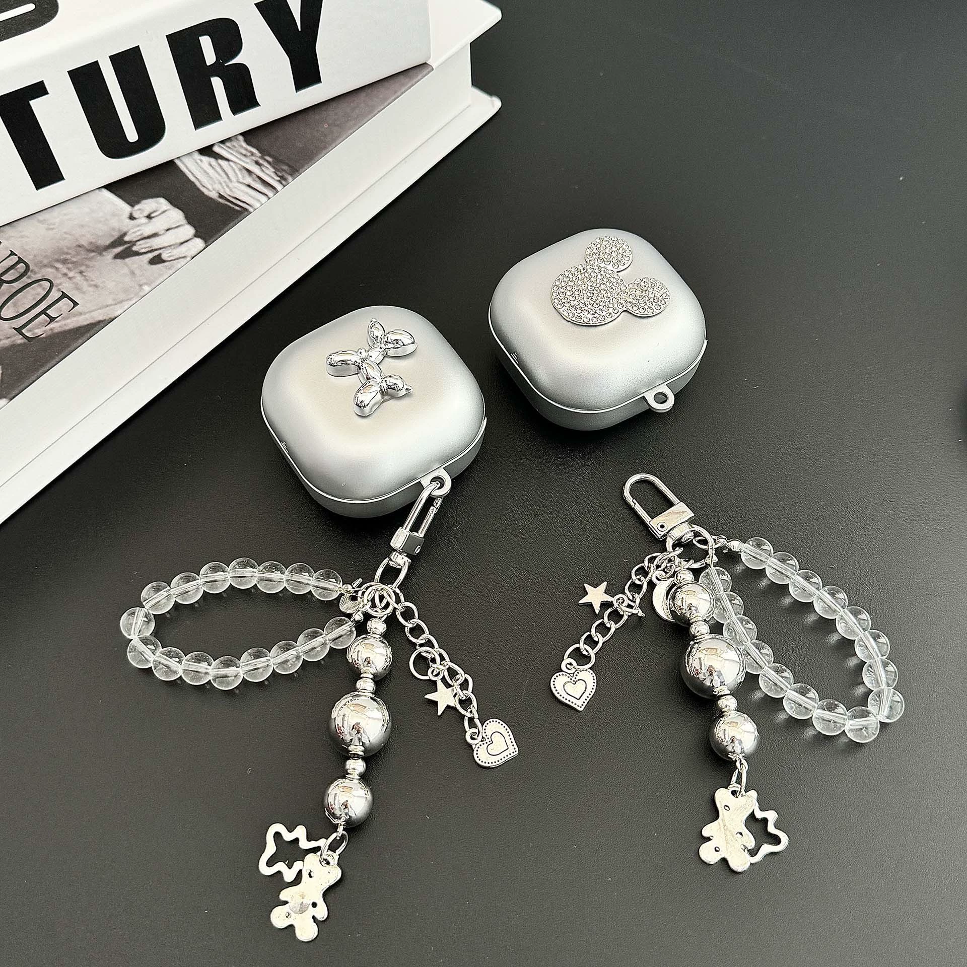Защитный чехол наушников Samsung Galaxy Buds2 Pro с беспроводным Bluetooth-гарнитой, электрохромированная мультяшная щенок Buds2