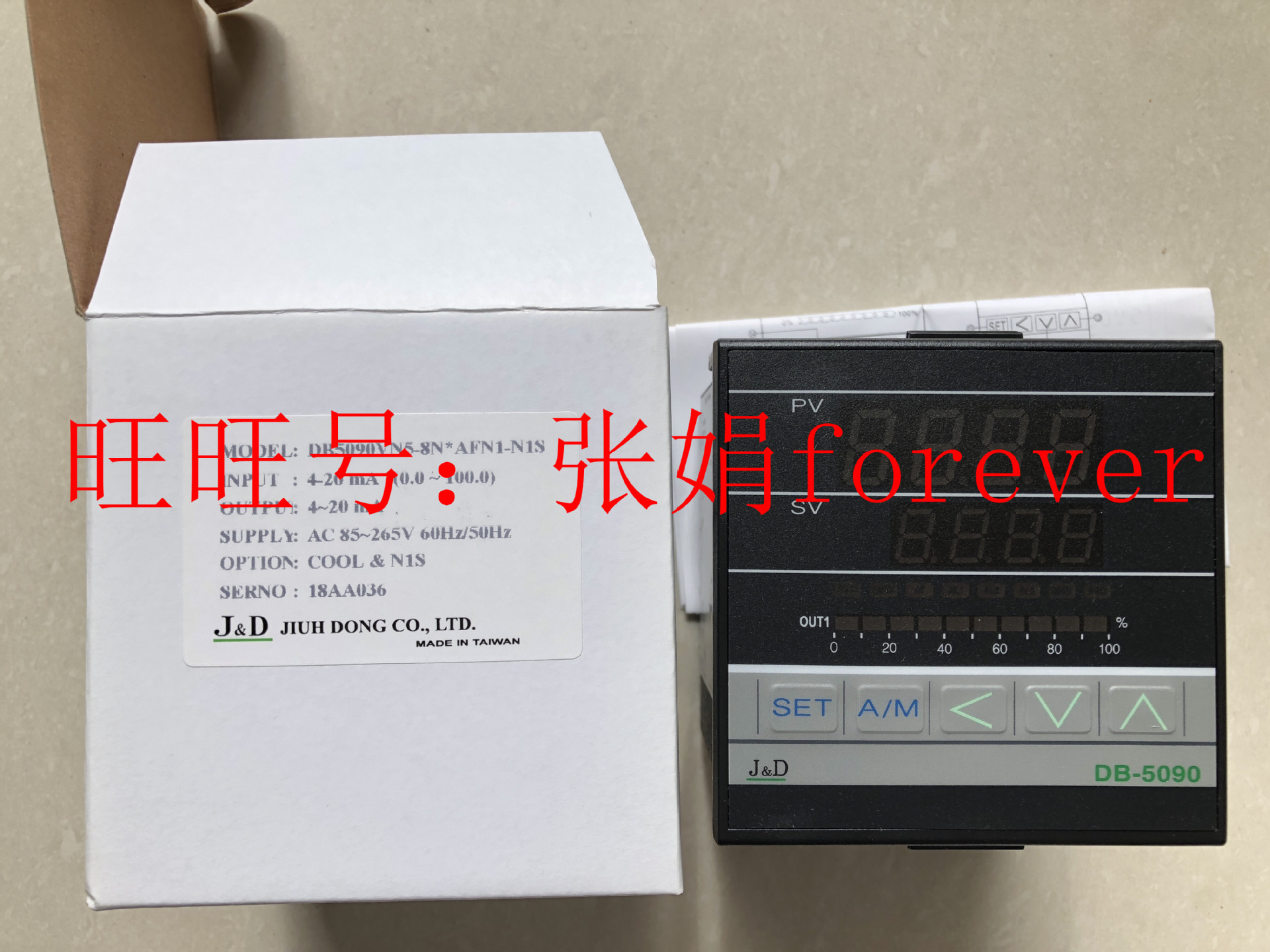 《原厂授权》台湾聚东J﹠D 全新原装 DB5070-202002