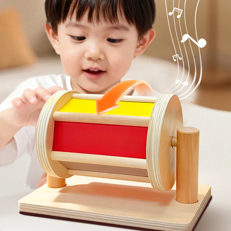 Montessori 1-3 años de edad kindergarten educación temprana caja de monedas cajón juego enseñanza ayudas juguetes de madera para niños
