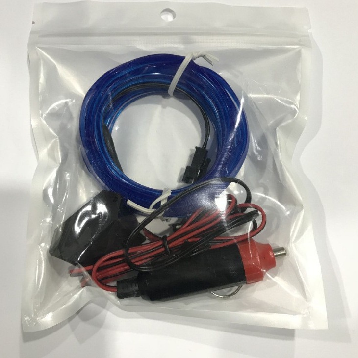 Especial transfronterizo para 3 M nuevo el borde del coche Luz fría atmósfera barra de luz Clip-on luminoso tira de luz LED