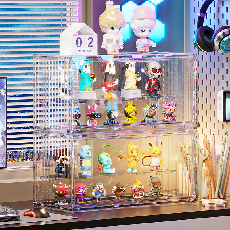 コンテナタイプの手作り収納ケースバブルマットデスクトップブラインドケース|undefined