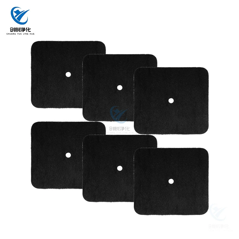 Коробка для кошачьего песка заменяет фильтр хлопок Совместимость с Catit с капюшоном для кошачьего песка-Хлопок фильтра с активированным углем