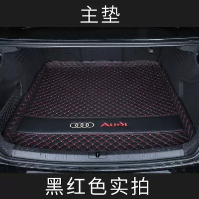 new A4LQ3Q5L A3 Q2L car – Trunk Mat - black-and-red-main-pad-see-details
