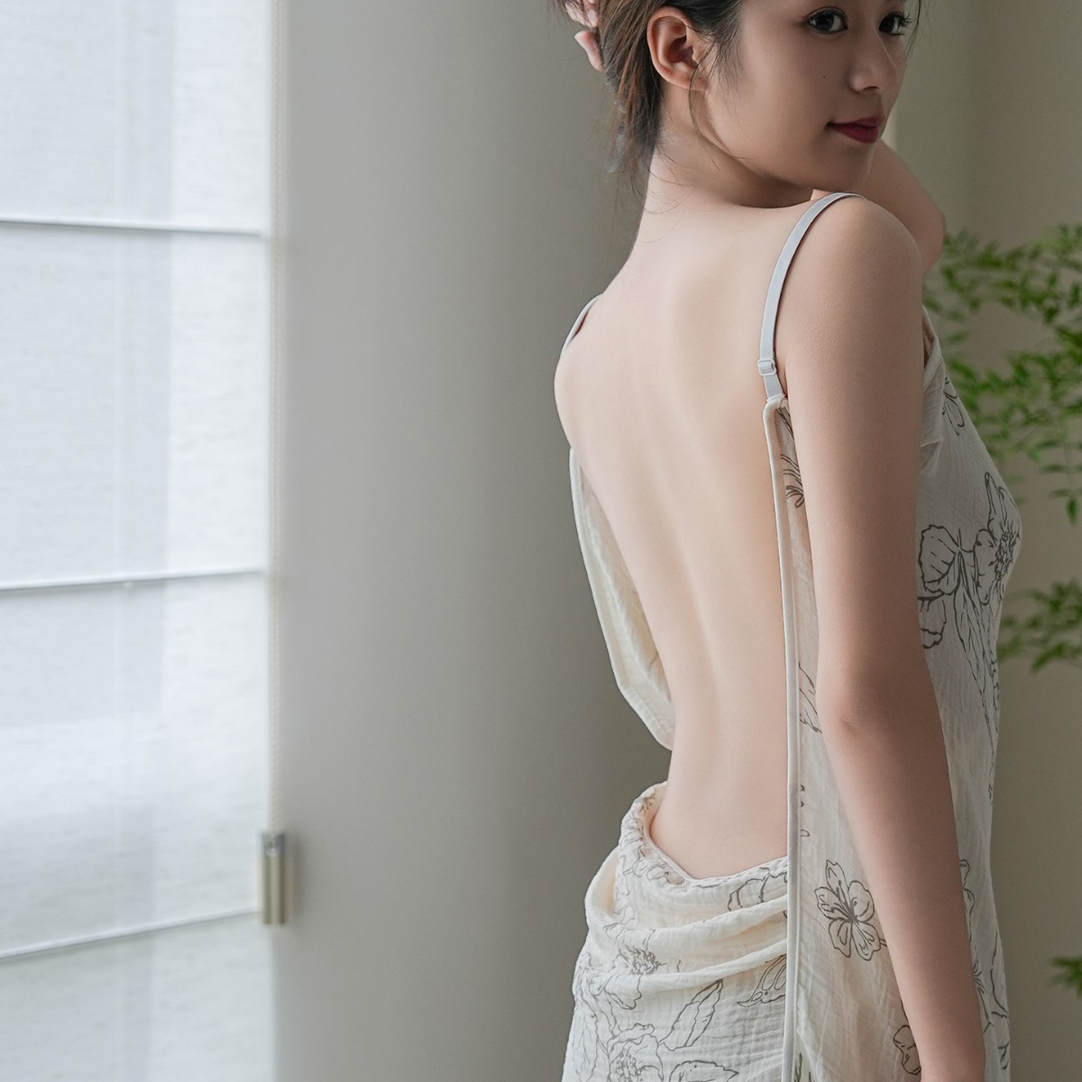 Cotton bathrobe