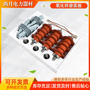 Manufacturer Supplies Zinc Oxide Lightning Arrester, Distribution Lightning Arrester, Outdoor High-Voltage Lightning Arrester, Electrician and Electrical Equipment
