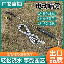 电动喷雾器喷壶抽水浇花浇水神器喷雾枪园艺水枪家用专业消毒打药