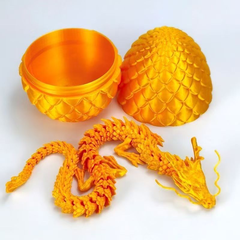 3D プリントモデル中国のドラゴンドラゴンの卵デスクトップ装飾工芸品装飾品子供の創造的なおもちゃ手作りギフト|undefined