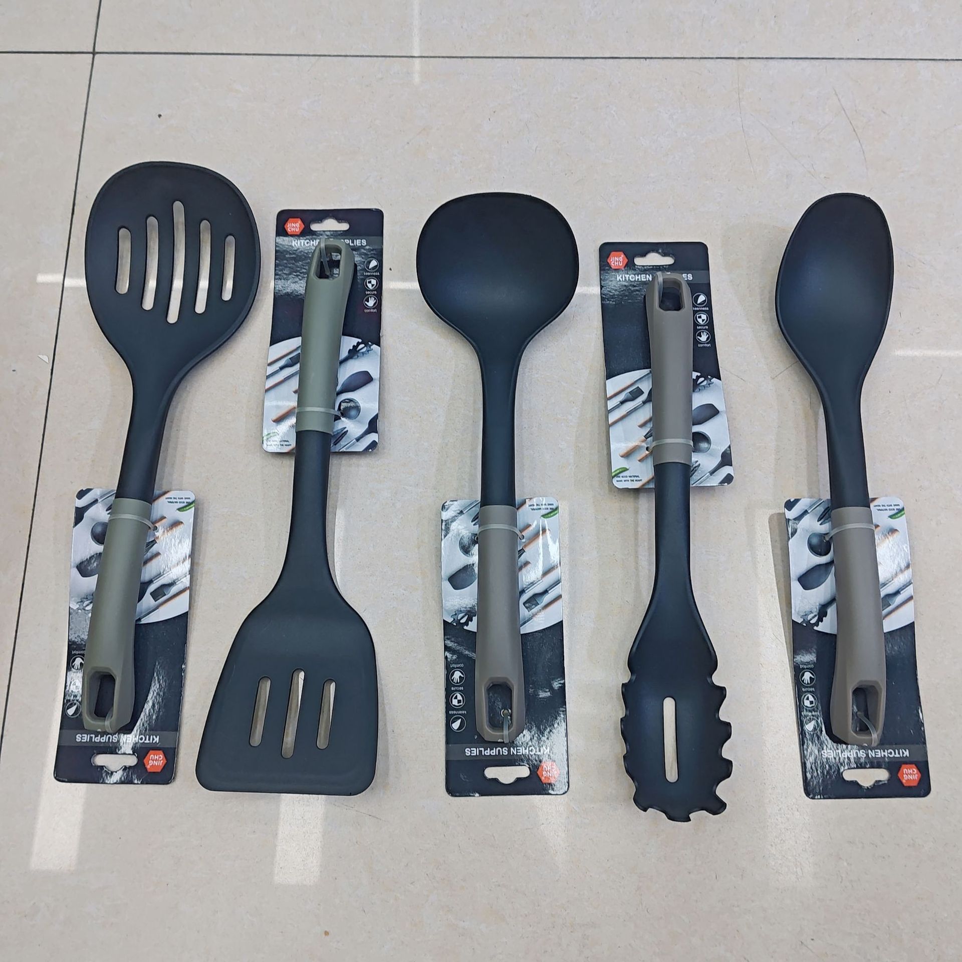 Kit de cocina de nylon casero de cocina de cocina de nylon pala de espagueti pescar