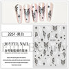 Nail stickers, fake nails, adhesive sticker for nails, suitable for import, new collection, 3D, wholesale