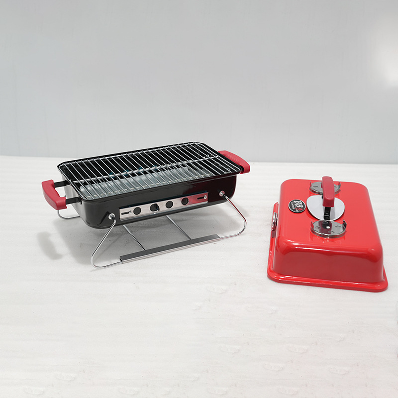 Transfronterizos mayorista portátil parrilla plegable al aire libre camping parrilla de carbón parrilla parrilla plegable