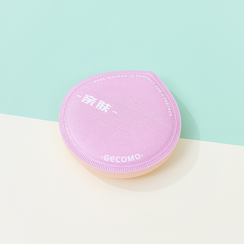 Fábrica de algodón personalizado amasar polvo de polvo no comer polvo seco y húmedo de doble uso de opacificación gota de agua esponja cojín de aire triángulo polvo de polvo