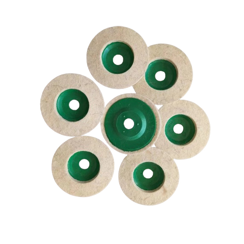 粗羊毛轮 高密度羊毛轮抛光轮厂家毛毡轮抛光盘