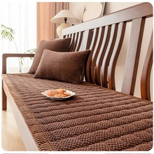 加厚灯芯绒实木沙发垫秋冬款防滑红木沙发坐垫子2024新款 沙发座