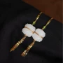 尺寸整体金镶18k耳环
