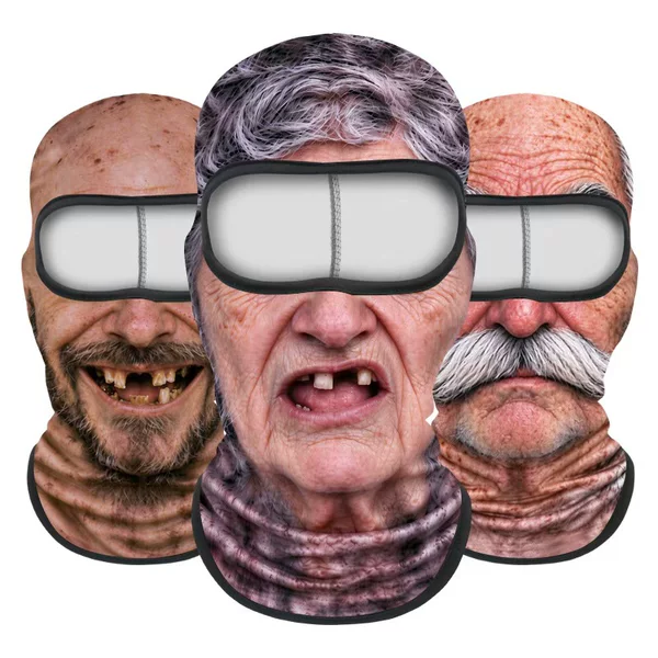 Anti-riding Mask Motorcycle Headgear Hat Summer Outdoor Breathable Printed Scarf Mountaineering Sports Turban in stock