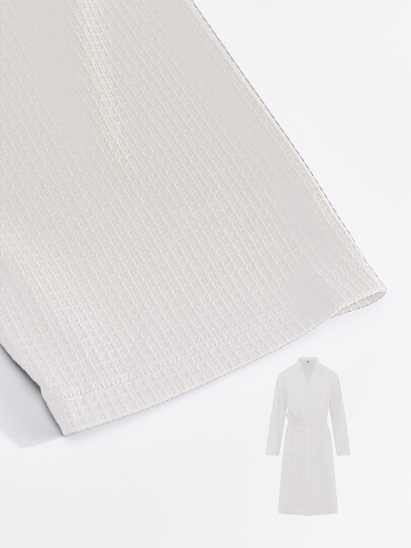 Wafelgeweven badjas voor mannen en vrouwen - lichtgewicht spa-jas met zakken (S/M/L, blauw/marineblauw/zwart/wit, snel drogend polyester, luxe hotelstijl)_voghion.com