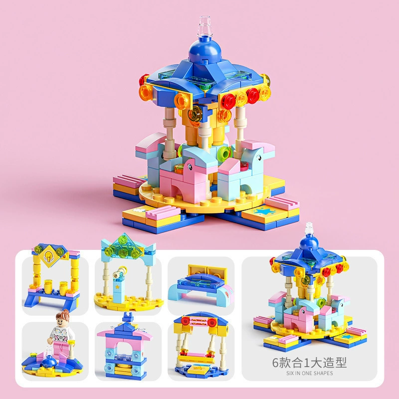 Конструктор-танк и полицейская машина LEGO, набор для мальчиков, игрушка из мелких деталей