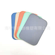 北歐色系隔熱防滑酒杯 隔熱墊餐桌菜盤墊鍋墊可卷收納 硅膠瀝水墊